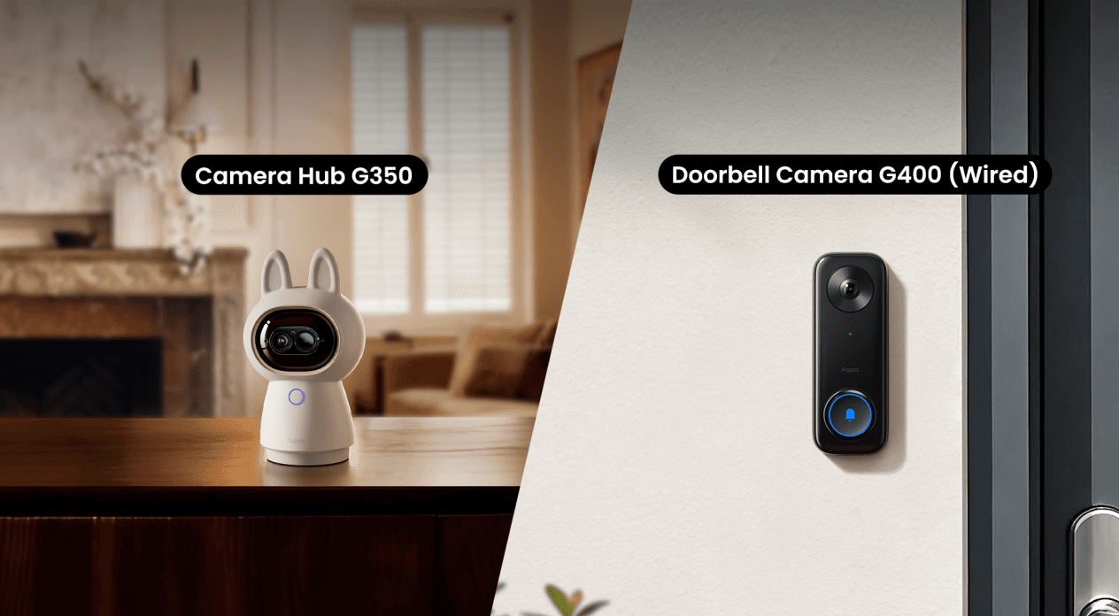 Aqara Camera Hub G350 và Doorbell Camera G400 Wired — bộ đôi an ninh smart home mới 2026