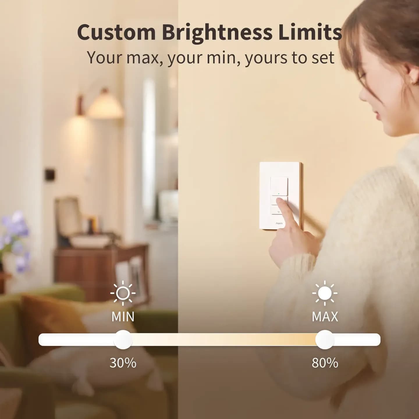 Aqara Dimmer Switch H2 US — Hình 4