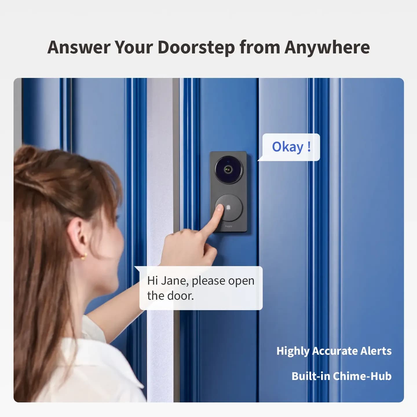 Aqara Doorbell Camera Hub G410 — Hình 2