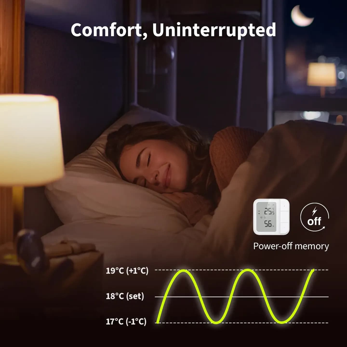 Aqara Floor Heating Thermostat W500 — Hình 5