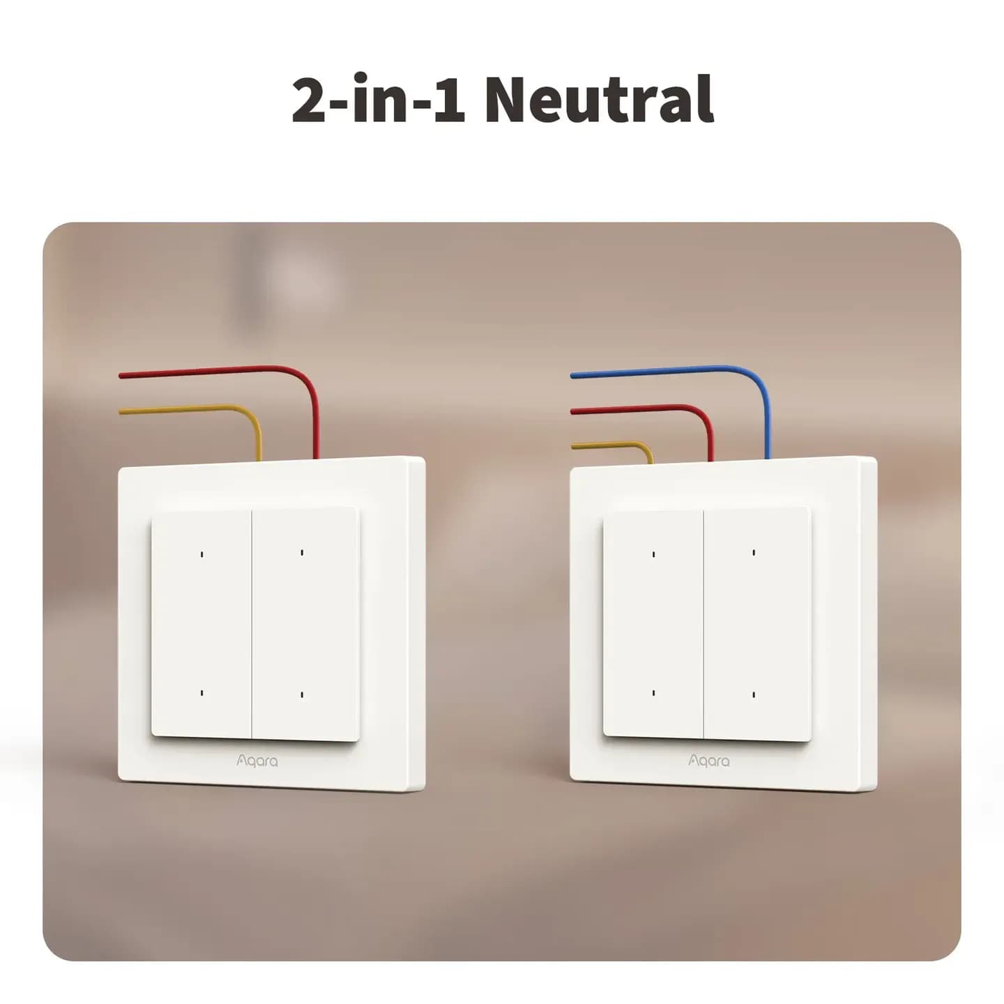 Aqara Light Switch H2 EU — Hình 4