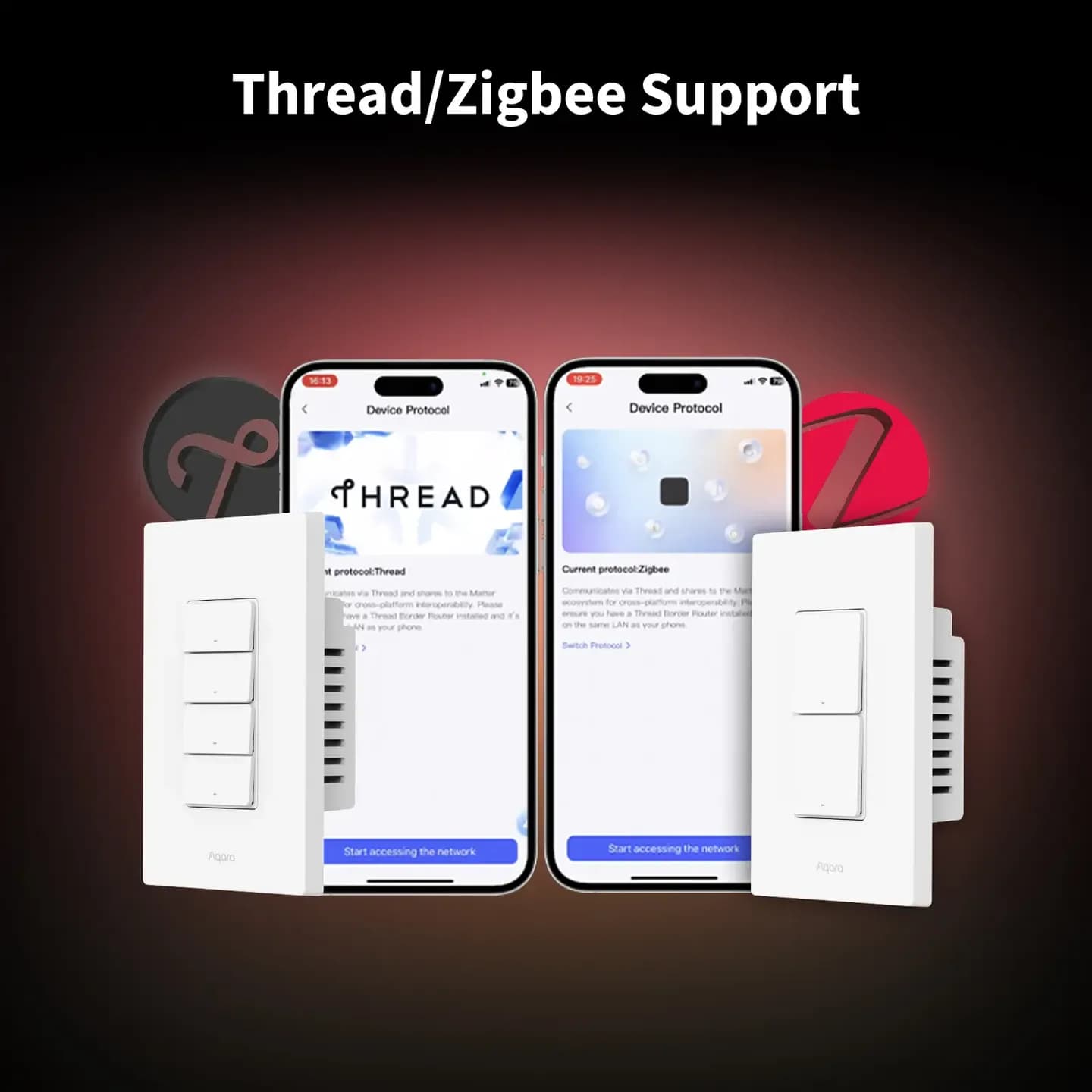 Aqara Light Switch H2 US — Hình 2