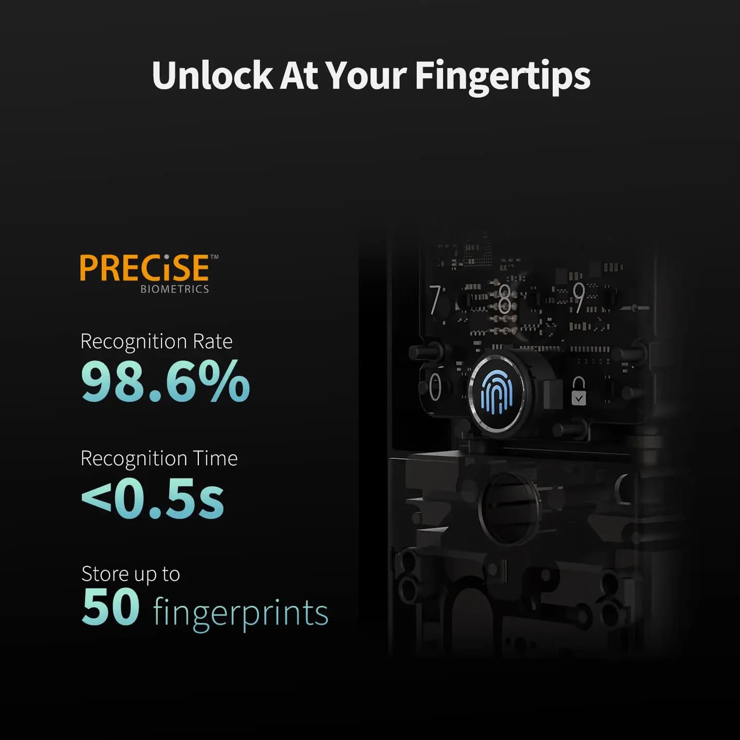 Aqara Smart Lock U100 — Hình 5
