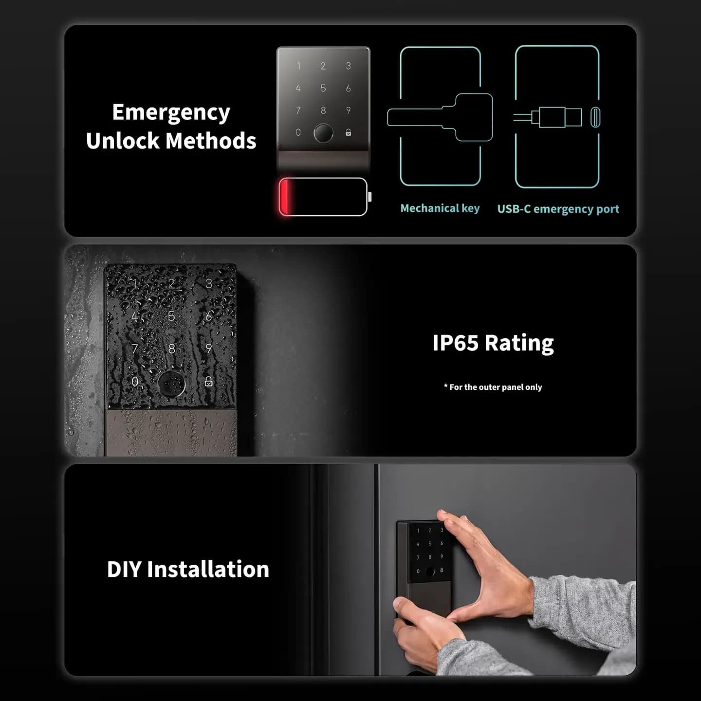 Aqara Smart Lock U100 — Hình 6