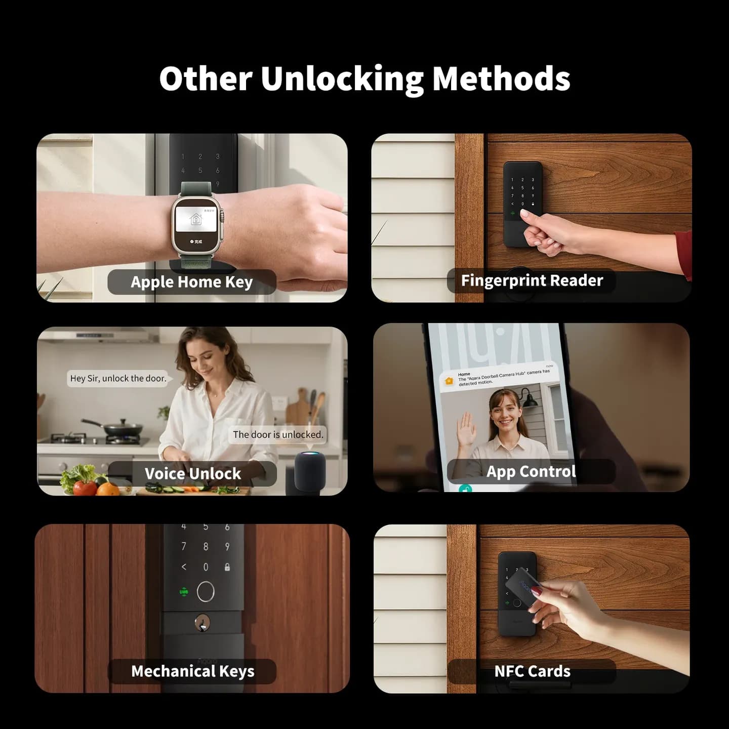 Aqara Smart Lock U400 — Hình 4