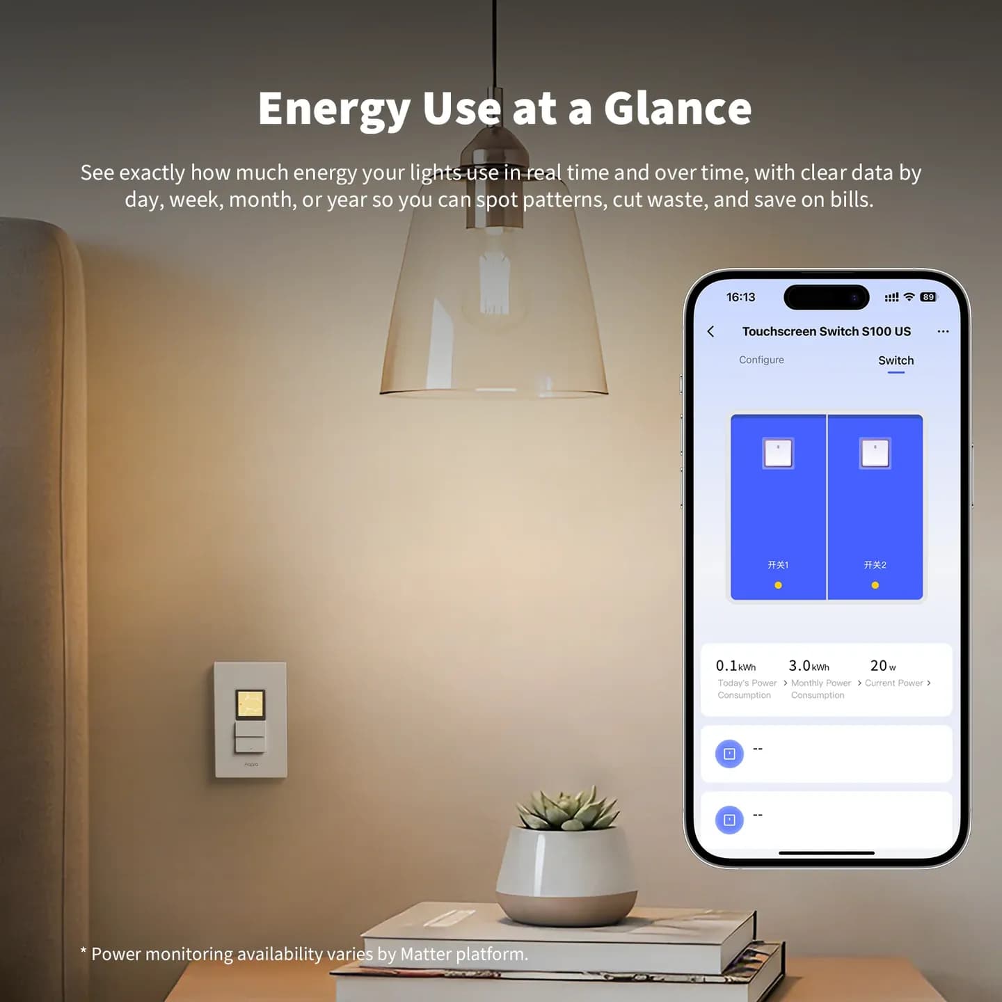 Aqara Touchscreen Switch S100 Horizontal — Hình 7