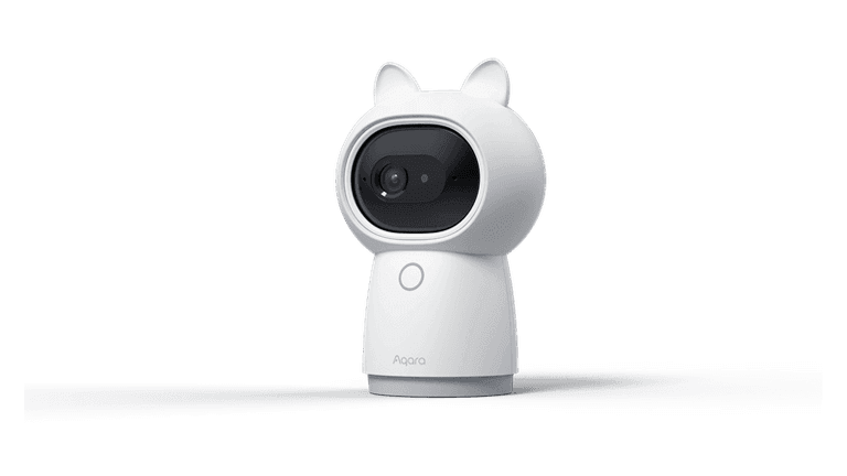 Aqara Camera Hub G350 - Camera Matter 1.5 chính hãng với thiết kế robot dễ thương, ống kính kép và chân đế xoay 360 độ