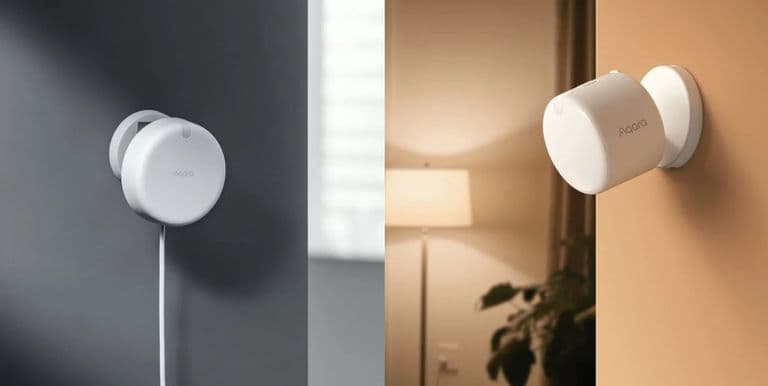 Aqara FP2 vs FP300 — cảm biến hiện diện mmWave
