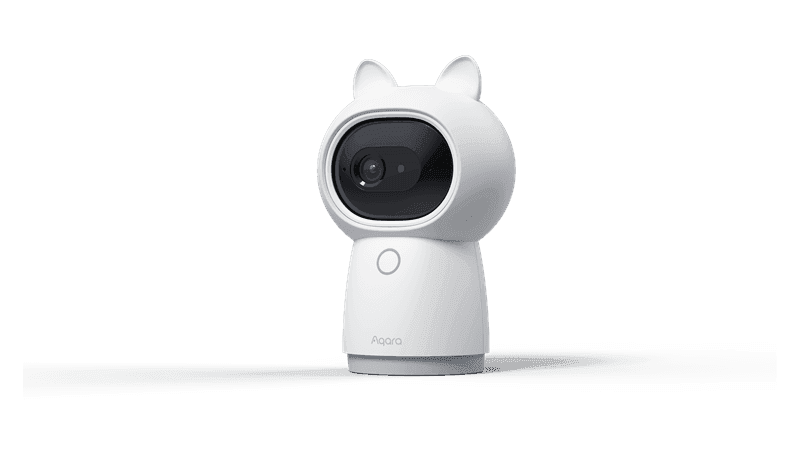 Aqara Camera Hub G350 - Camera Matter 1.5 chính hãng với thiết kế robot dễ thương, ống kính kép và chân đế xoay 360 độ