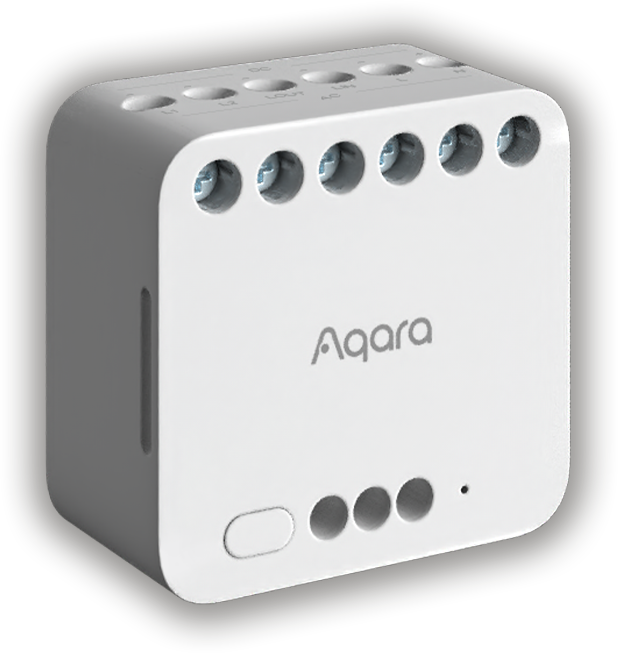 Aqara Dual Relay Module T2 — module relay Zigbee 2 kênh, siêu nhỏ gọn
