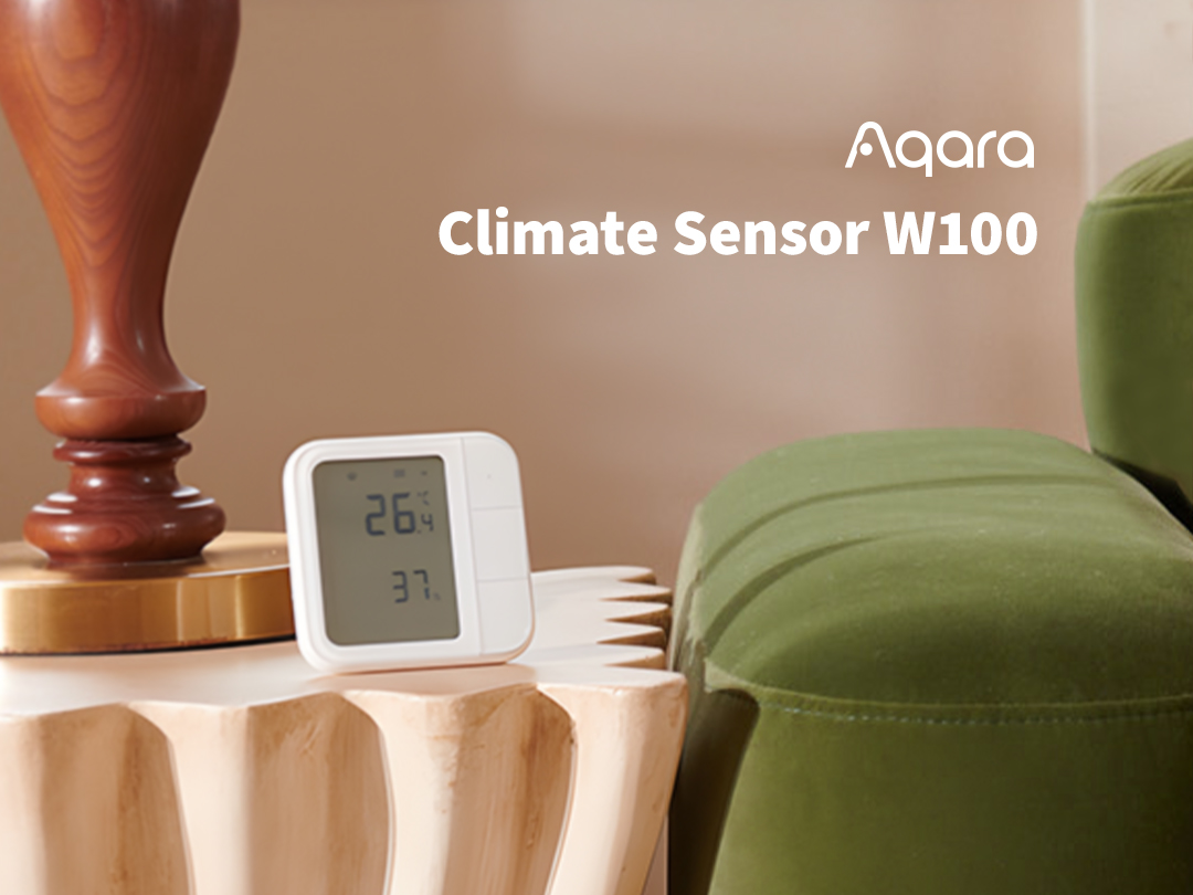 Aqara Climate Sensor W100 — cảm biến khí hậu cao cấp, Matter + Thread